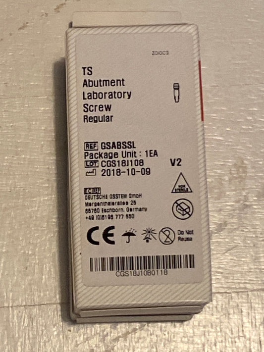 TS Abutment Laboratory Screw