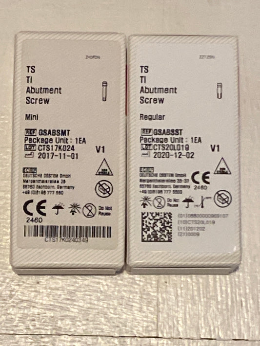 TS Ti abutment Screw