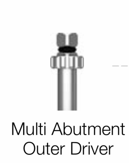 Multi abutment outer driver