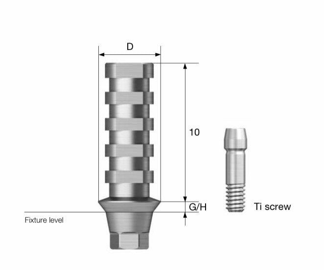 Temporary abutment